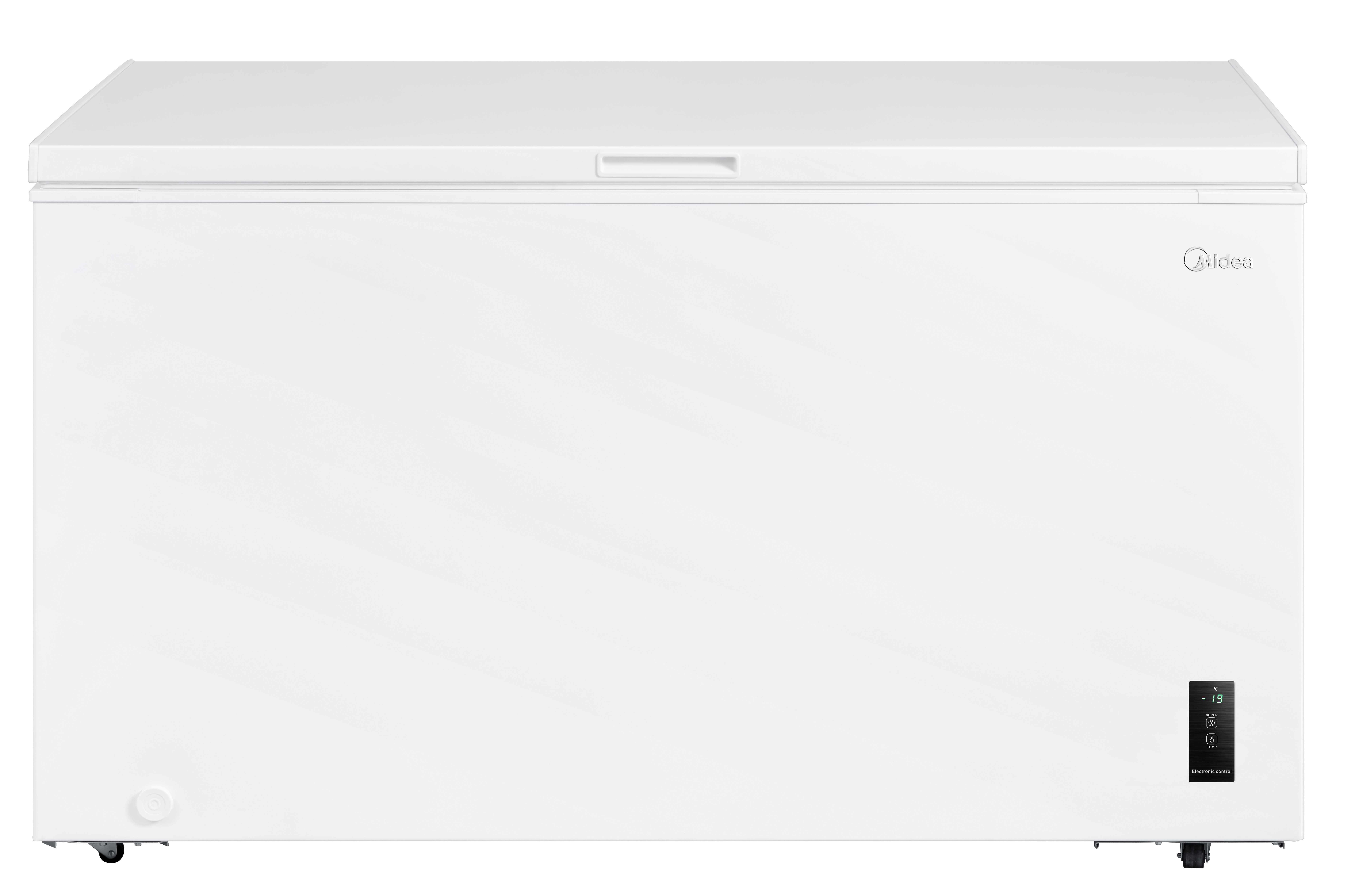 Midea Freezer - MDRC564FEE01 - Energy efficiency class E - Chest - Free standing - Height 82.5 cm - Total net capacity 418 L - White