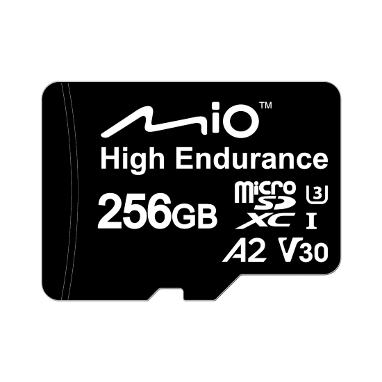 Mio High-Endurance - 256 GB - MicroSD - Flash memory class UHS-I