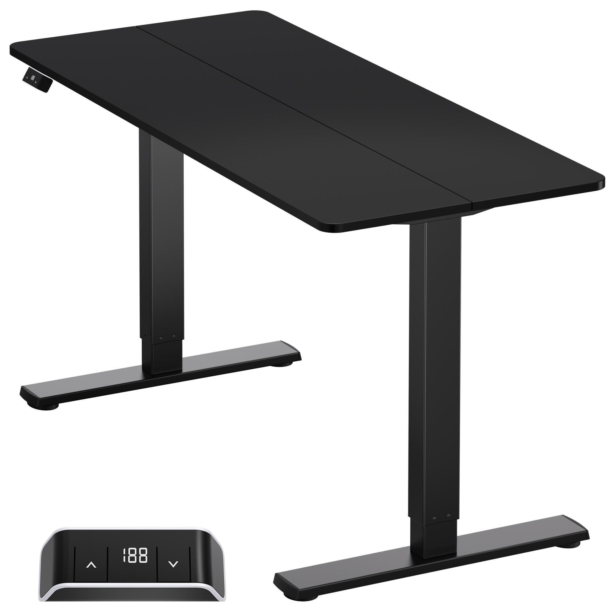 DESK MOTORISED/BLACK WDT221E-B ONKRON