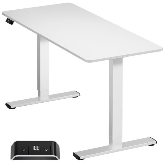 DESK MOTORISED/WHITE WDT221E-W ONKRON