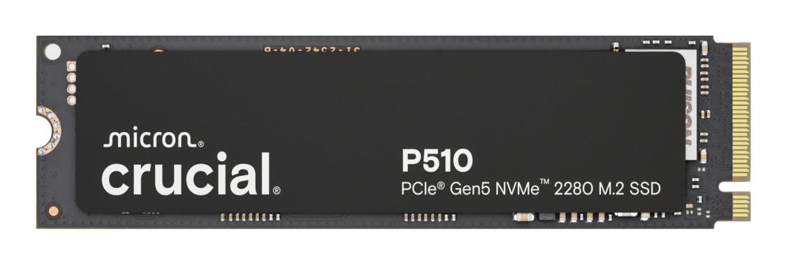 SSD|CRUCIAL|P510|2TB|M.2|PCIe Gen5|NVMe|TLC|Write speed 8700 MBytes/sec|Read speed 10000 MBytes/sec|TBW 1200 TB|CT2000P510SSD8