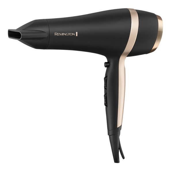 Remington Salon Smooth Hair Dryer Gift Set - D6940GP - 2100 W - Number of temperature settings 3 - Ionic function - Diffuser nozzle - Black