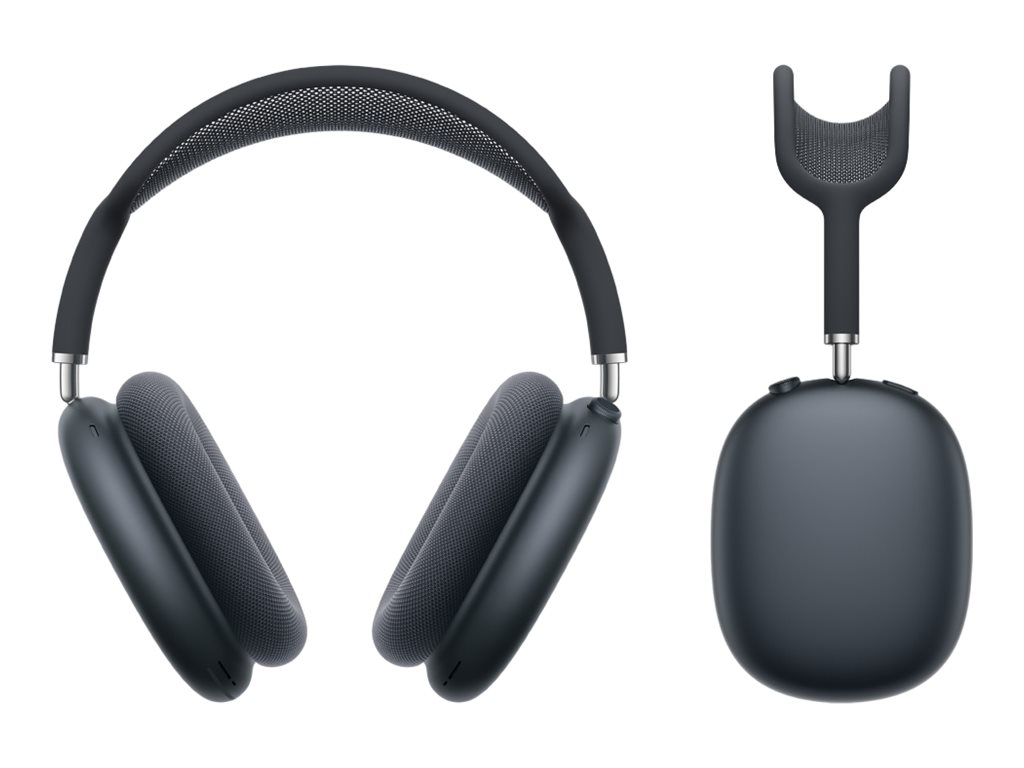 Apple - AirPods Max - Bluetooth - Over-ear - Midnight - Noise canceling - Wireless