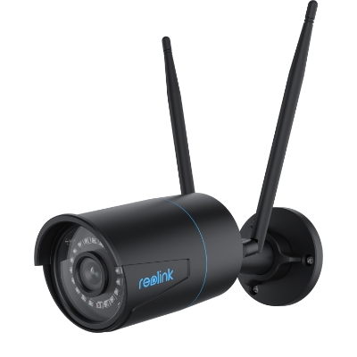 Reolink - WiFi Security Camera with Smart Detection - W320 - Bullet - 5 MP - 4.0mm fixed - IP66 - H.264 - Micro SD, Max. 256 GB