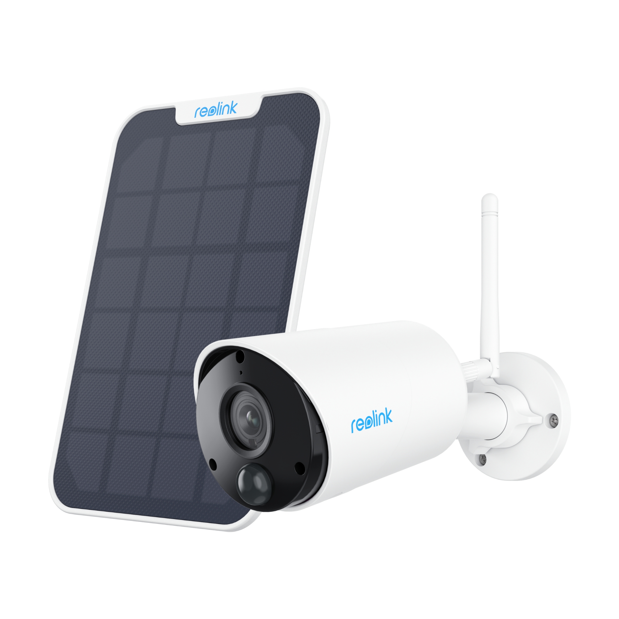 Reolink - Battery Wi-Fi Security Camera with Solar Panel, 3W - Argus Series B320 - Bullet - 3 MP - Fixed lens - IP65 - H.264 - Micro SD, Max. 128 GB