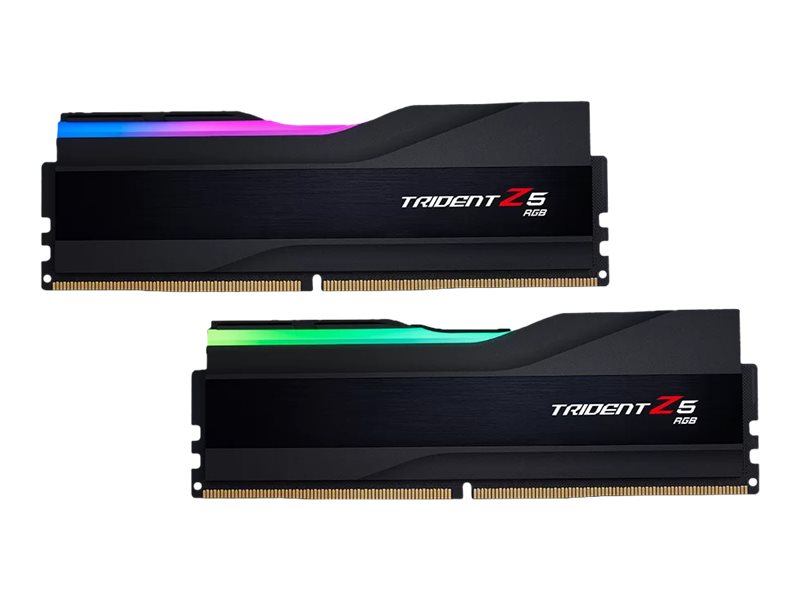 G.Skill Trident Z5 RGB DDR5-7200 CL34-45-45-115 1.40V, 32GB (2x16GB), Intel XMP, Black - G.Skill