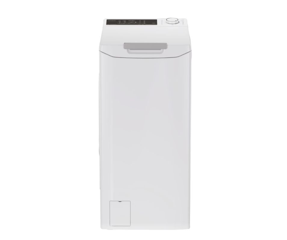 Candy Washing Machine - TCA264TM5-S - Energy efficiency class A - Top loading - Washing capacity 6 kg - 1200 RPM - Depth 60 cm - Width 41 cm - Display - Digit - White