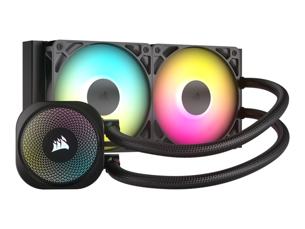 Corsair - Liquid CPU Cooler - NAUTILUS 240 RS ARGB - Intel, AMD