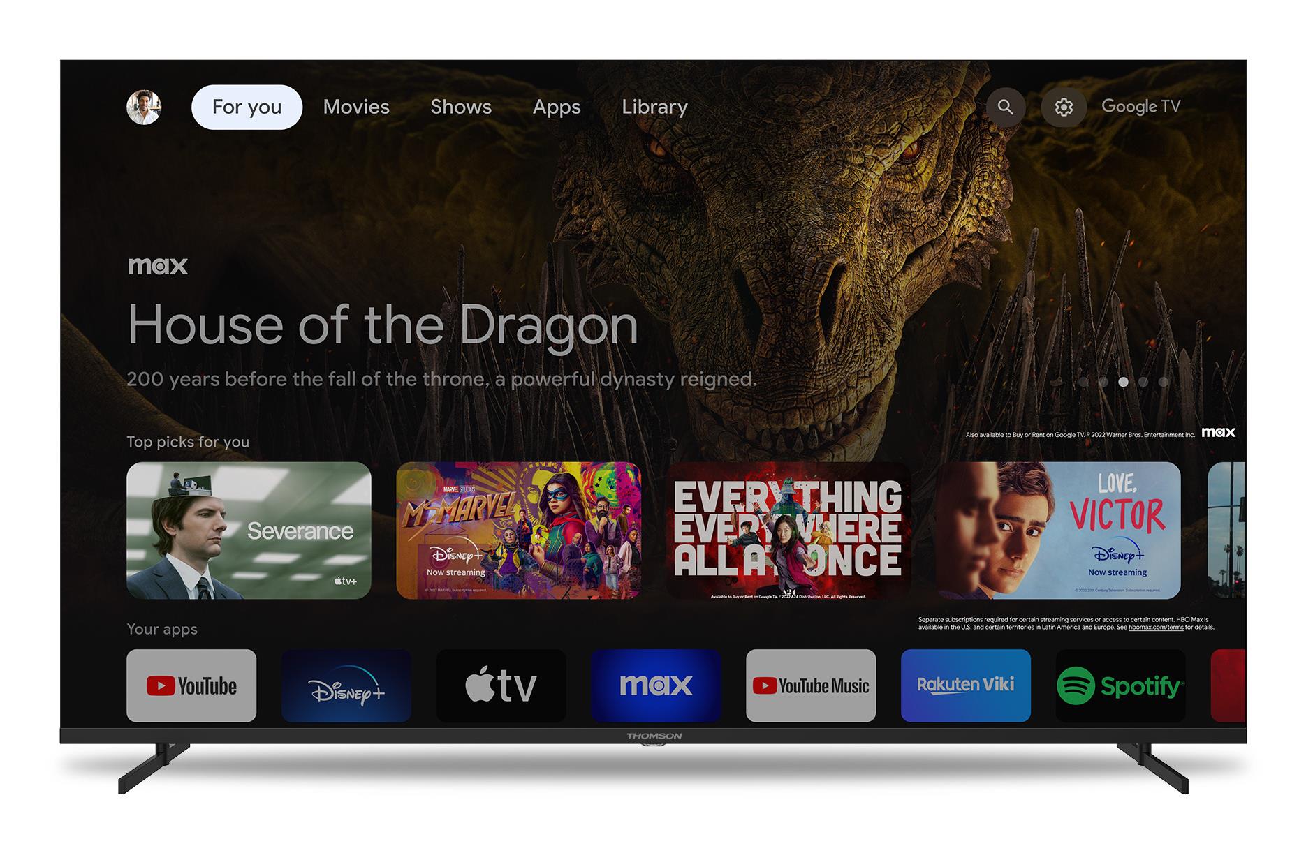 TV Set|THOMSON|65 "|4K Ultra HD|3840 x 2160 pixels|Flat|16:9|LED|65UG4S14