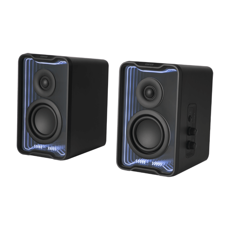 Edifier Speaker System - QR30 - 15W+15 W - Bluetooth - Black - Wireless connection