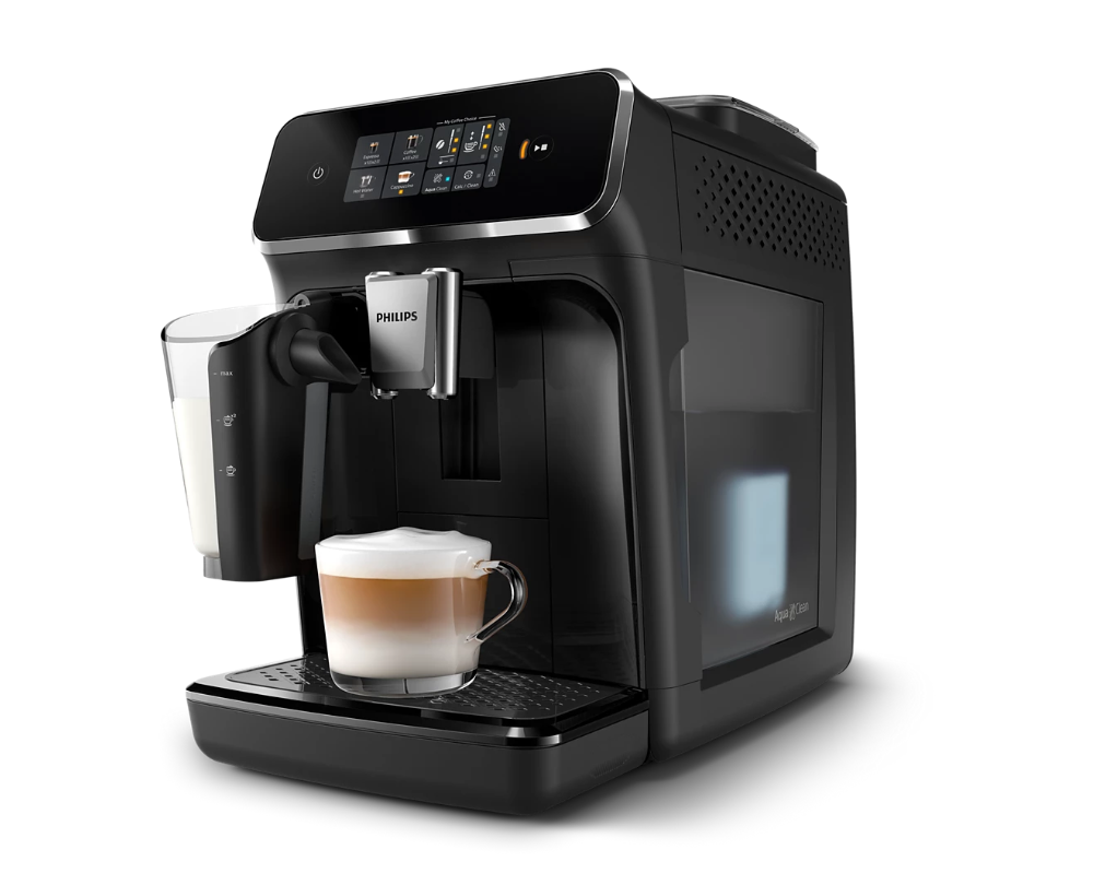 Philips Coffee maker - EP2331/10 - Pump pressure 15 bar - Built-in milk frother - Automatic - 1500 W - Black