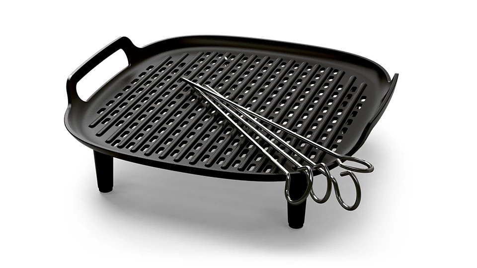 Philips - Grilling set, Airfryer attachment 3.2 and 4.2 l - HD9926/00