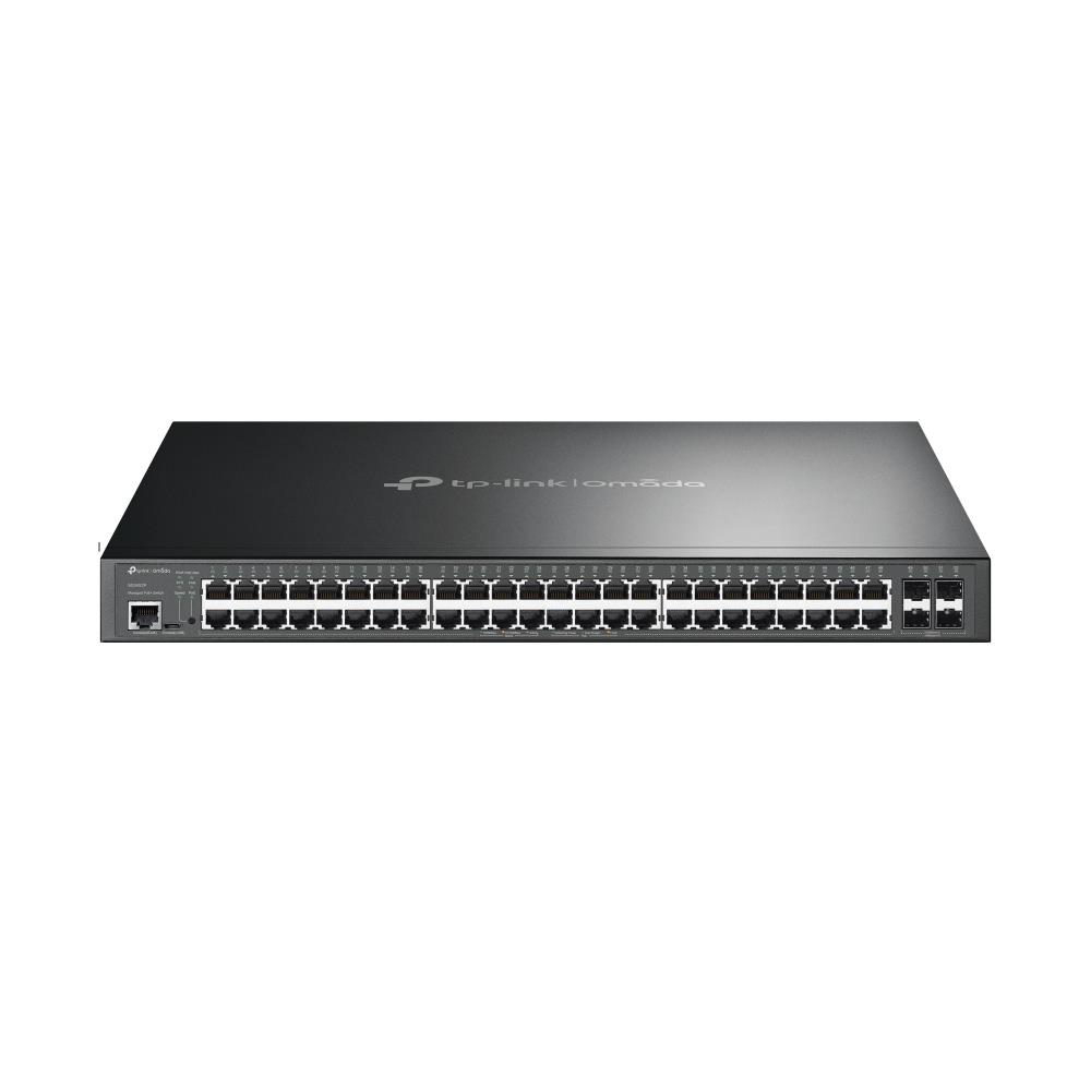Switch|TP-LINK|Omada|TL-SG3452P|Type L2+|48x10Base-T / 100Base-TX / 1000Base-T|4xSFP|1xRJ45|1|PoE+ ports 48|384 Watts|TL-SG3452P