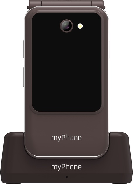 myPhone Harmony LTE Praline Collection - Brown - 2.8+1.44 " - IPS - 48 MB - 128 MB - Single SIM - MicroSD - 3G - Bluetooth - 5.1 - Main camera resolution 2 MP - 1300 mAh