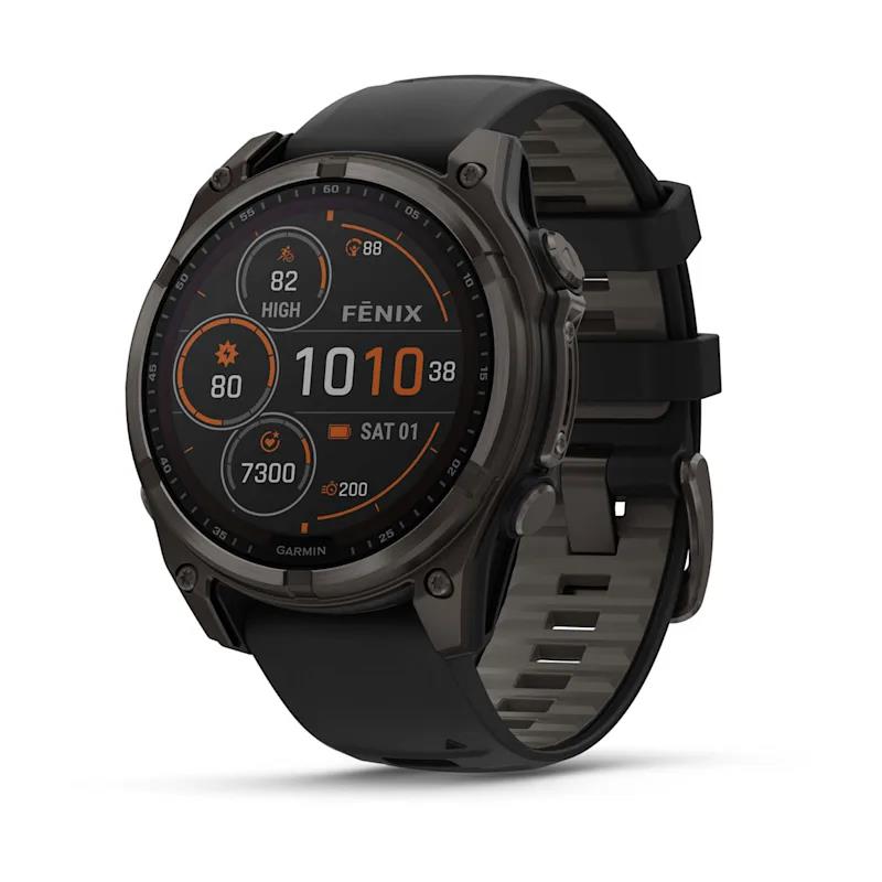 SMARTWATCH FENIX 8 SAPP. SOLAR/BLACK/GRAY 010-02906-11 GARMIN