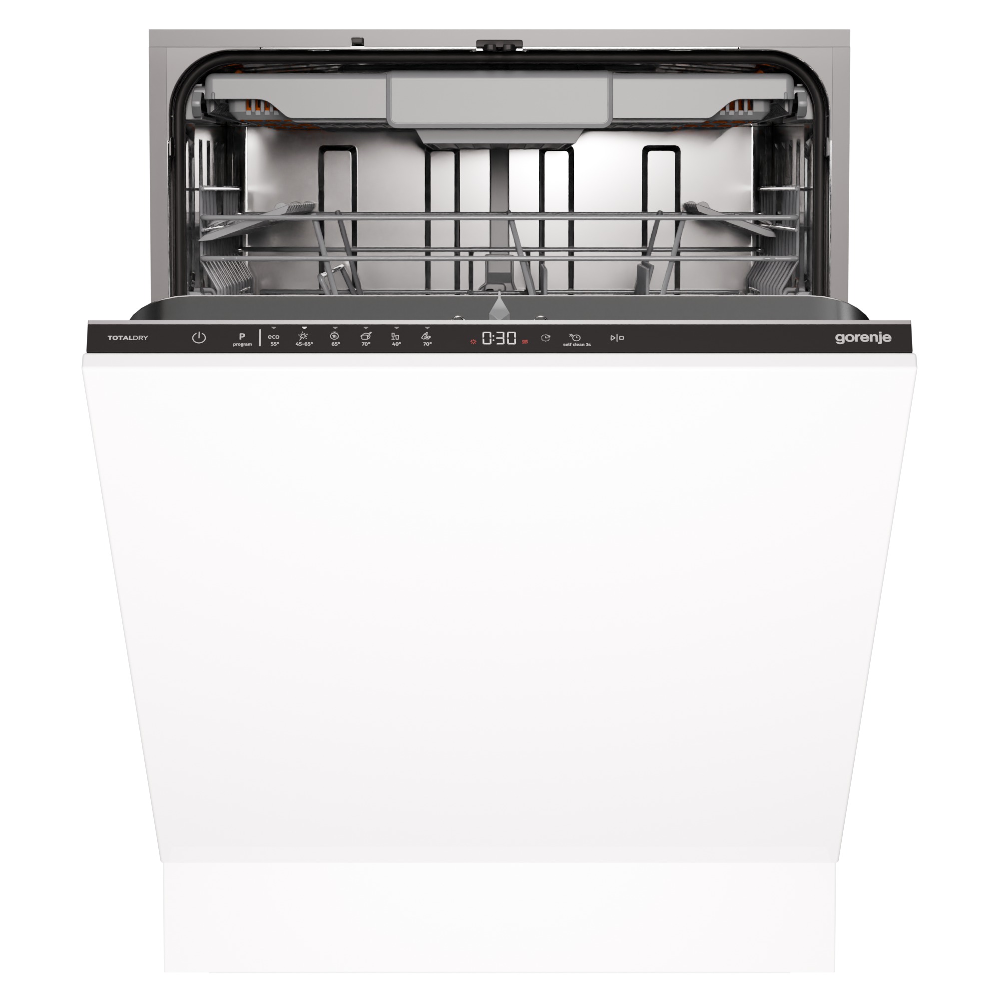 Gorenje Dishwasher - GV16D5 - Built-in - Width 59.8 cm - Number of place settings 16 - Number of programs 6 - Energy efficiency class D - Display - AquaStop function