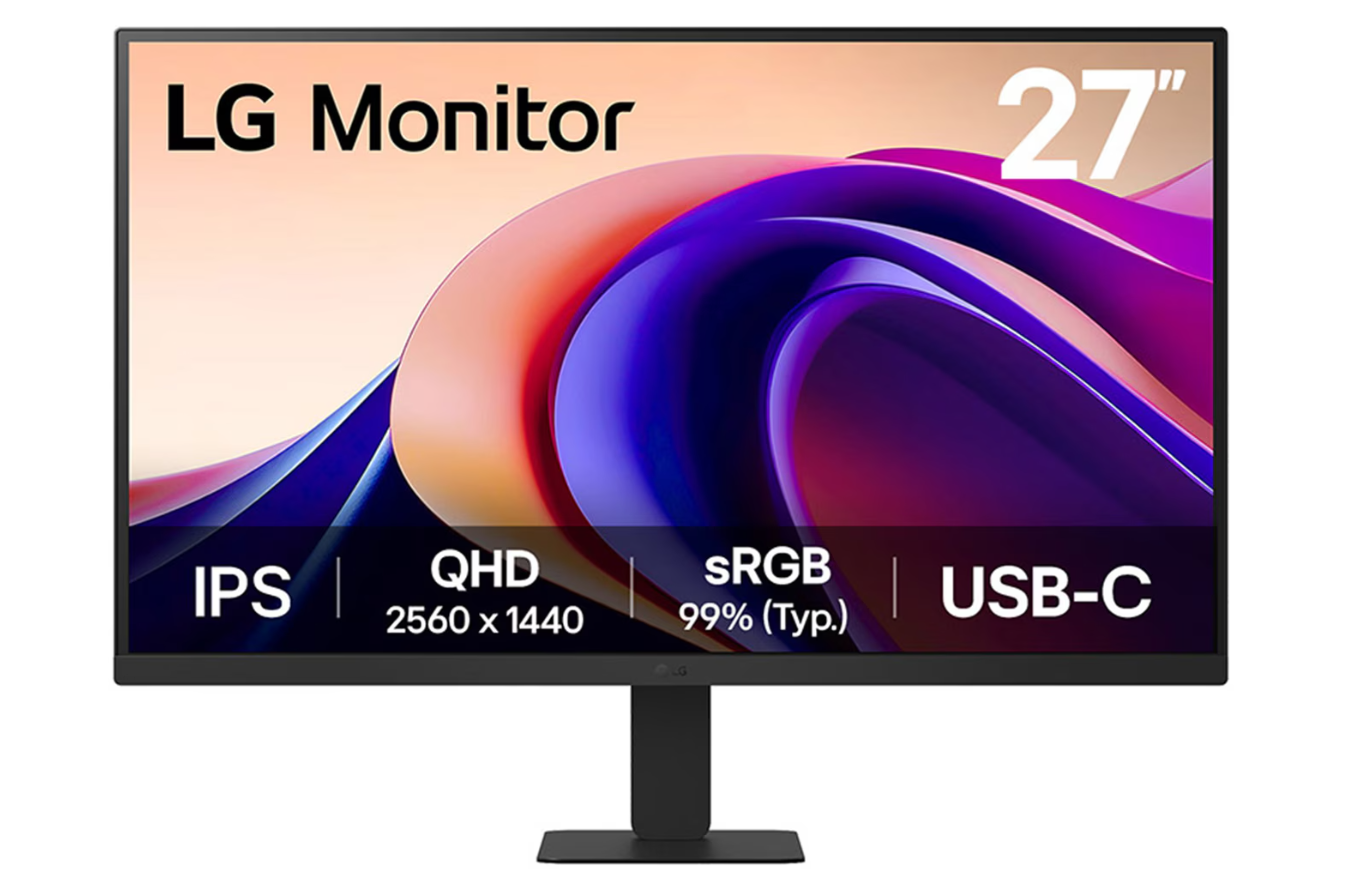 LG - 27U631A-B - 27 " - IPS - 16:9 - 100 Hz - 5 ms - 2560 x 1440 pixels - 250 cd/m² - HDMI ports quantity 1