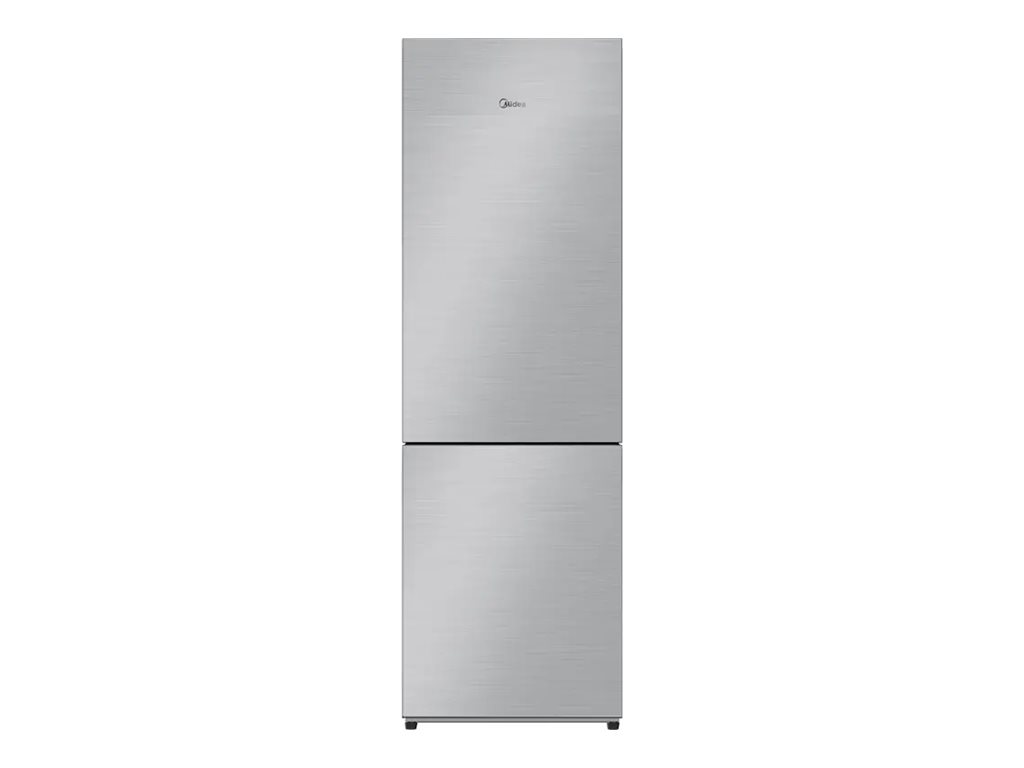 Midea Refrigerator - MDRB548MME46 - Energy efficiency class E - Free standing - Combi - Height 186 cm - No Frost system - Fridge net capacity 271 L - Freezer net capacity 130 L - 35 dB - Grey