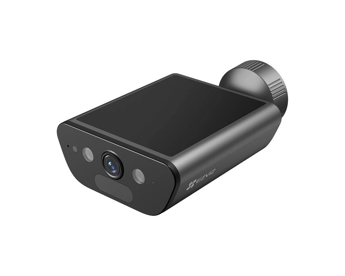 EZVIZ - Smart Home Solar Battery Camera - CS-EB5 - 8 MP - 2.8 mm/F1.6 - IP65 - H.265/H.264 - Micro SD, Max. 512 GB