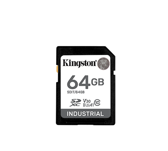 Kingston - Memory Card - SDIT/64GB - 64 GB - SD - Flash memory class Class 10, UHS-I, U3, V30, A1