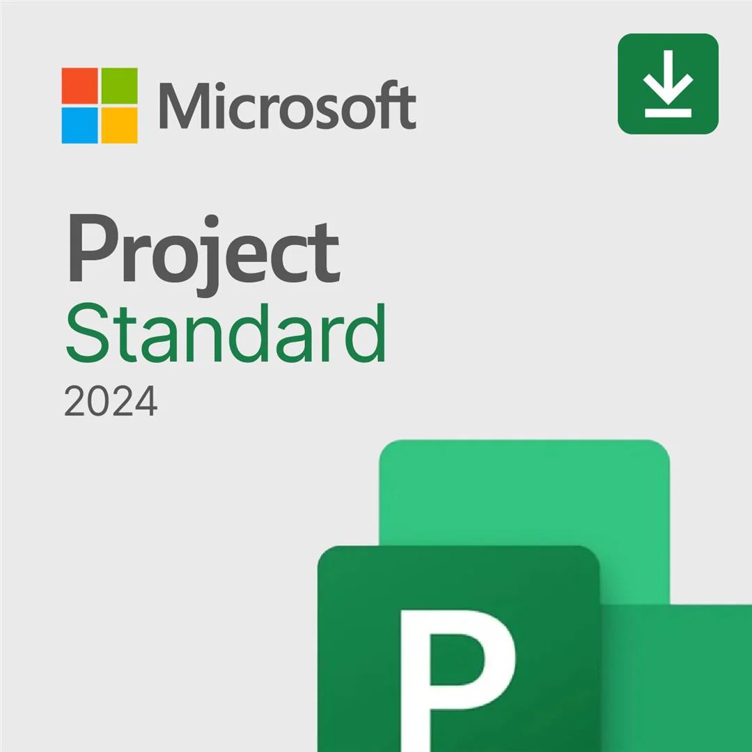 Microsoft Project Standard 2024 Online Product Key License 1 License Downloadable - EP2-07057 - All Languages - ESD