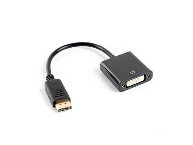 Lanberg Adapter Dual Link DisplayPort 1.2 to DVI-I - AD-0007-BK