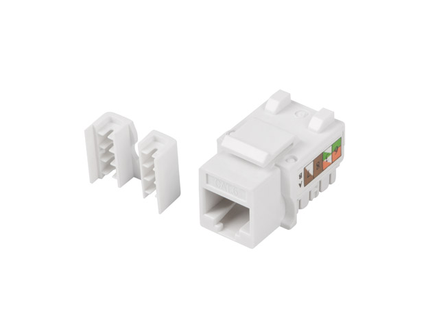 Lanberg - Keystone Module RJ45 to LSA CAT.6, UTP - KSU6-1090 - White