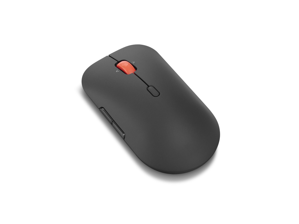 Lenovo - Multi-Mode Pro Plus Mouse - 6050 - Wireless - Bluetooth 5.3 - Eclipse Black