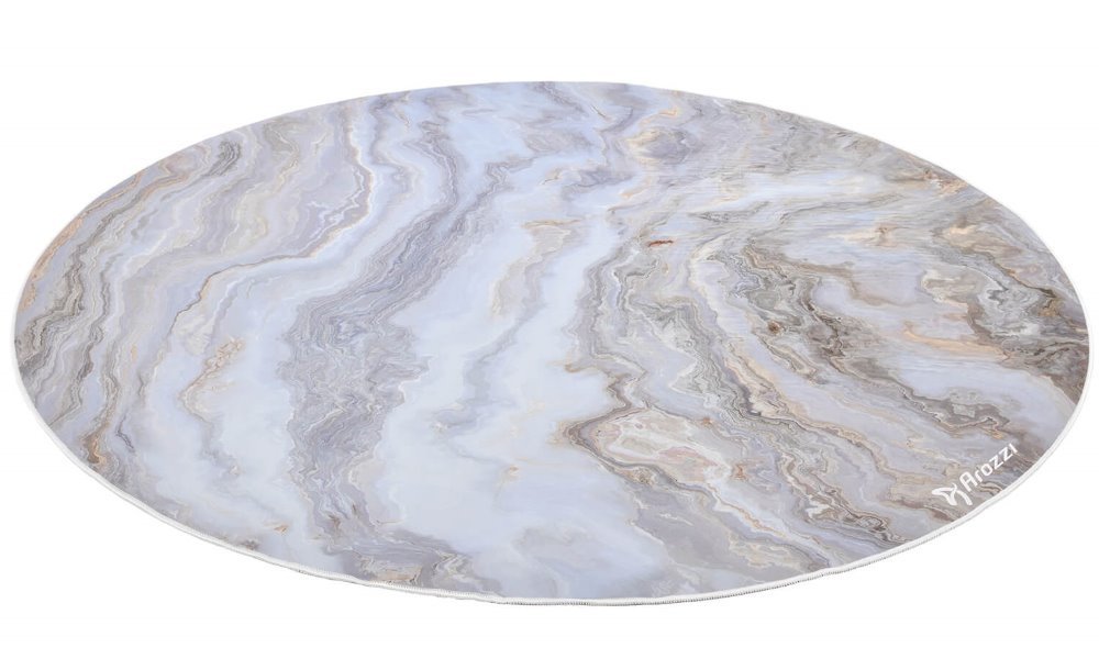 Arozzi Zona Round Floor Pad - White Marble