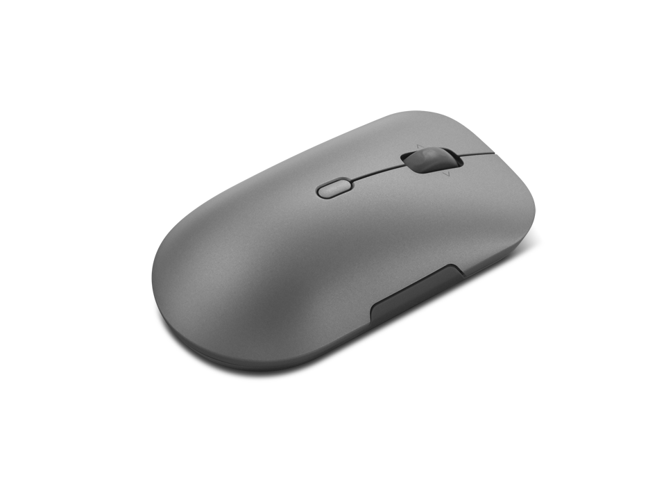 Lenovo Multi-Mode Pro Plus Mouse 6050 - Wireless - 2.4G, Bluetooth - Luna Grey