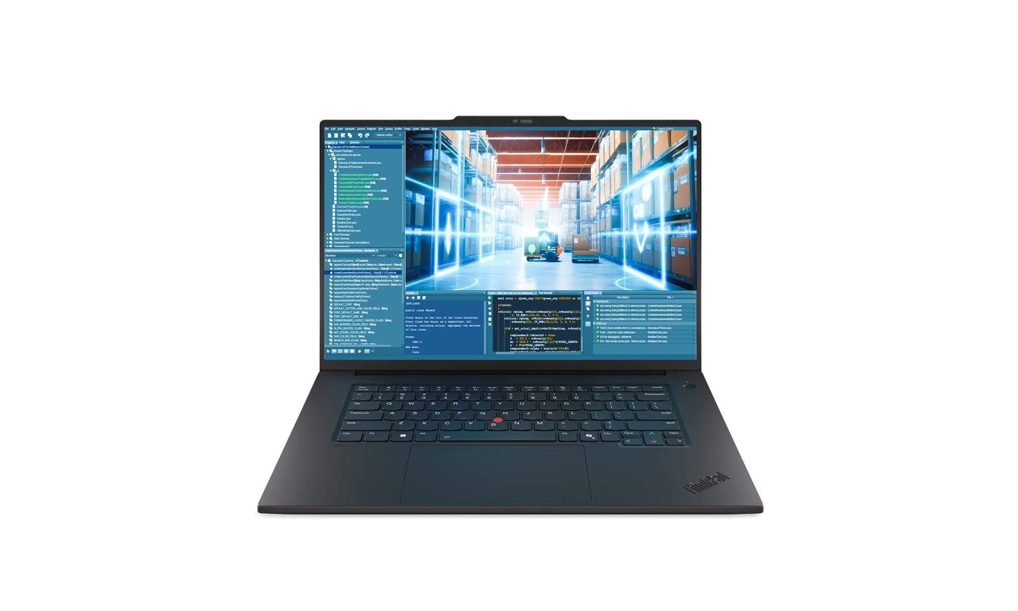 Lenovo ThinkPad P1 G8 Intel - Black - 16 " - IPS - WUXGA - 1920 x 1200 pixels - Anti-glare - Intel Core Ultra 7 - 255H - 64 GB - LPCAMM2 LPDDR5x - Solid-state drive capacity 1000 GB - NVIDIA RTX PRO 2000 Blackwell Generation - GDDR7 - 8 GB - Windows 11 Pr