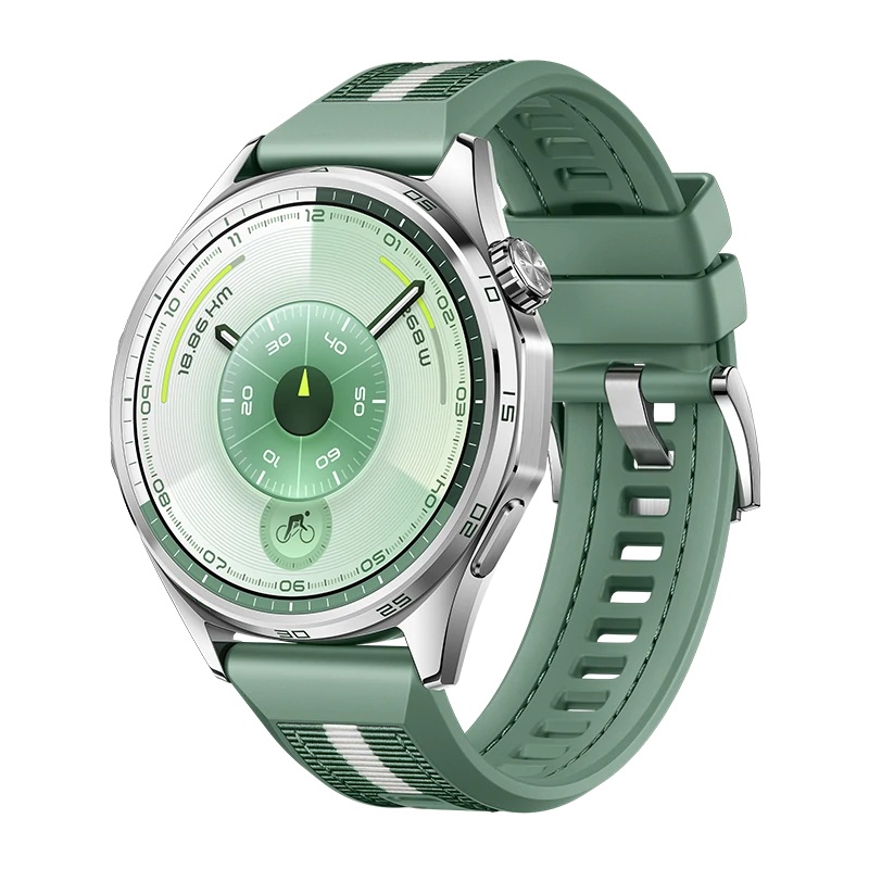 Huawei WATCH GT 6 46mm - Smart watch - GPS (satellite) - AMOLED - 1.47 inches - Waterproof - Green