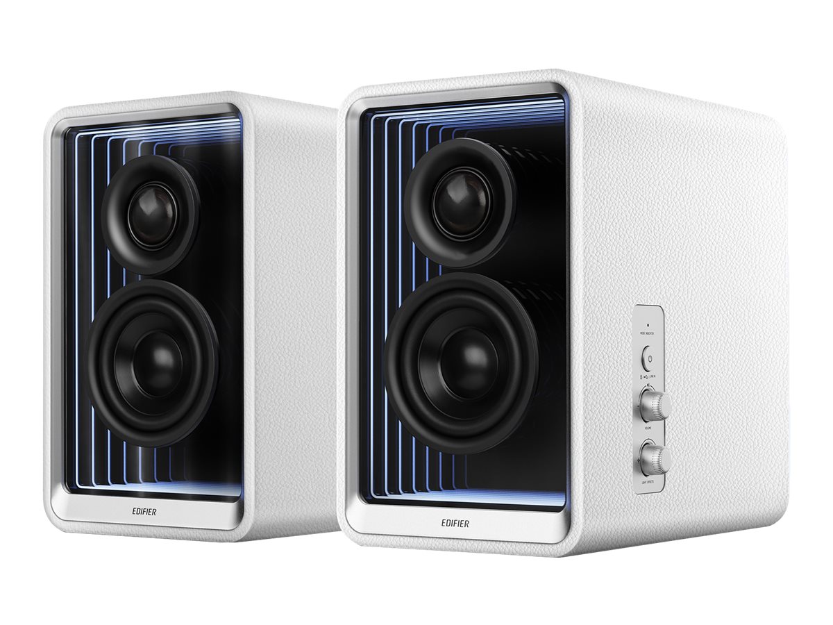 Edifier Desktop Active Monitor with GaN Charger - QR65 - 70 W - Bluetooth - White - Wireless connection