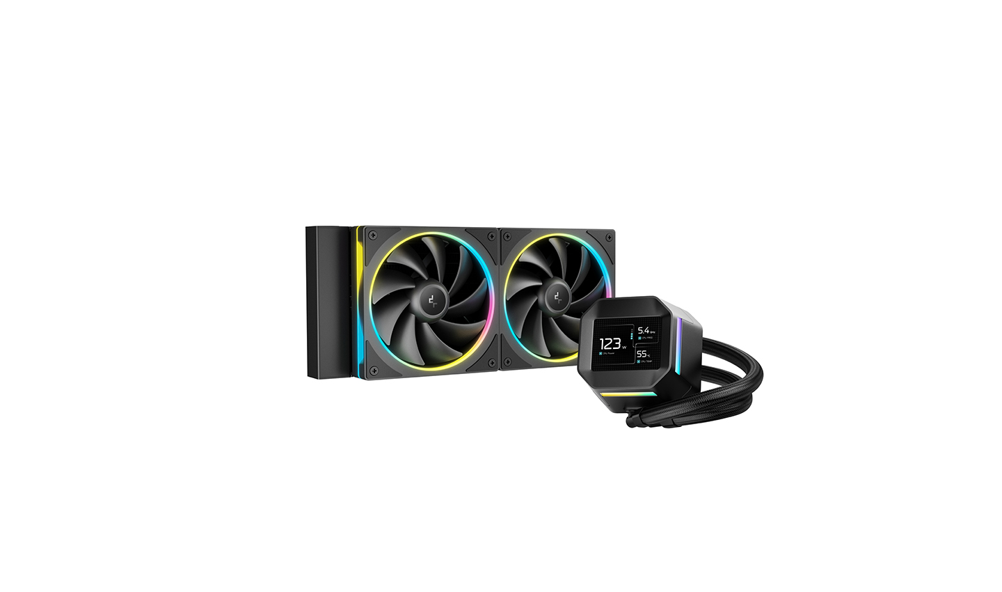 Deepcool Liquid CPU Cooler - LM240 - Black - Intel, AMD