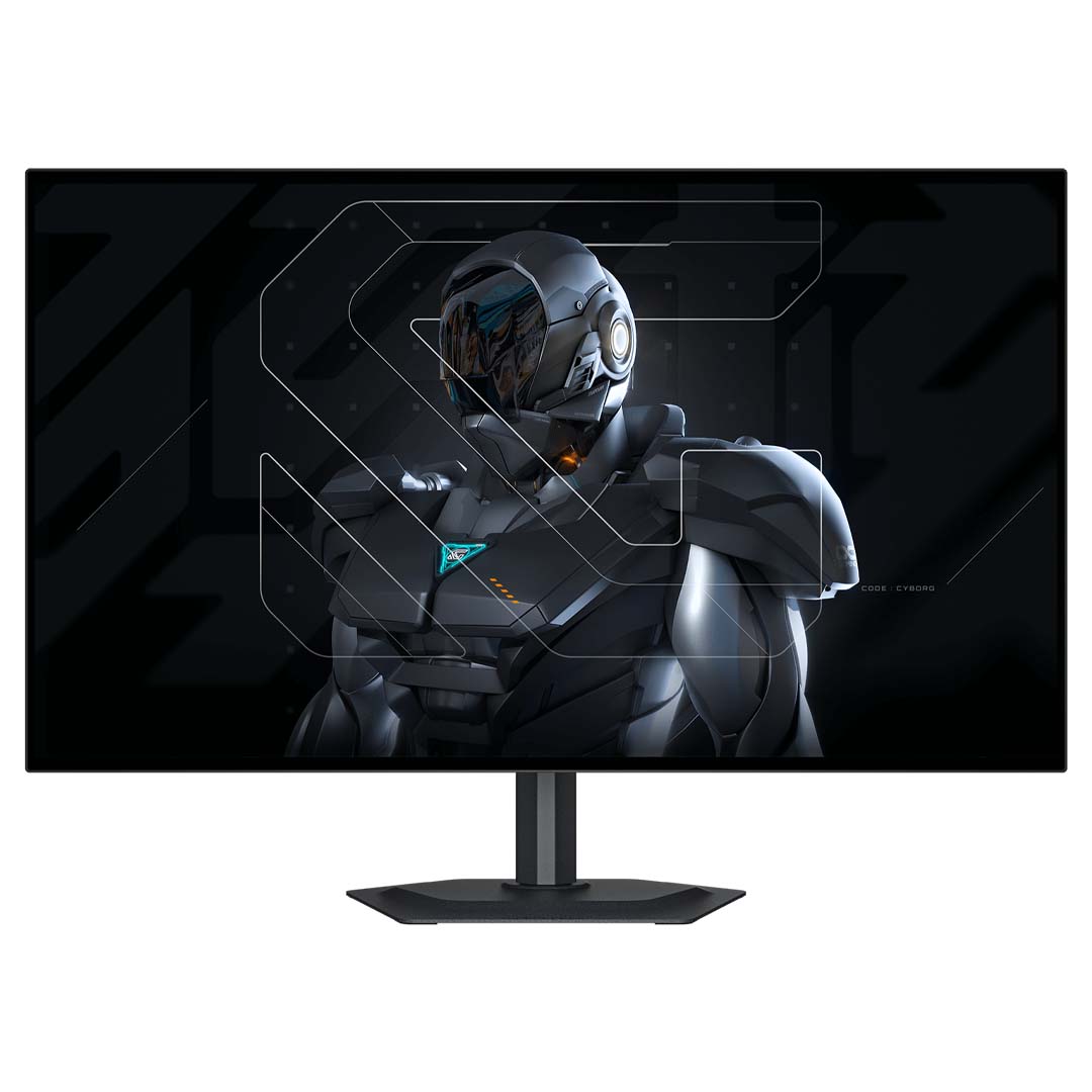 Gigabyte - MO27Q28G EK - 27 " - OLED - QHD - 280 Hz - 0.03 ms - 2560 x 1440 pixels - 335 cd/m² - HDMI ports quantity 2