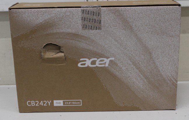 SALE OUT. Acer Vero CB242YGbipr 60cm 23.8'' FHD ZeroFrame 120Hz IPS 16:9 1ms(VRB) 250nits VGA HDMI DP AdaptiveSync EU Black DP, Euro - SALE OUT. Acer - Vero CB242YGbipr - 24 " - IPS - FHD - 16:9 - 120 Hz - 1 ms - 1920 x 1080 pixels - 250 cd/m² - HDMI port