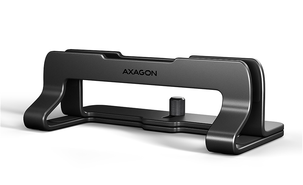 AXAGON STND-VB vertical stand for laptops and tablets - Adjustable width - 10-17.3 " - Black