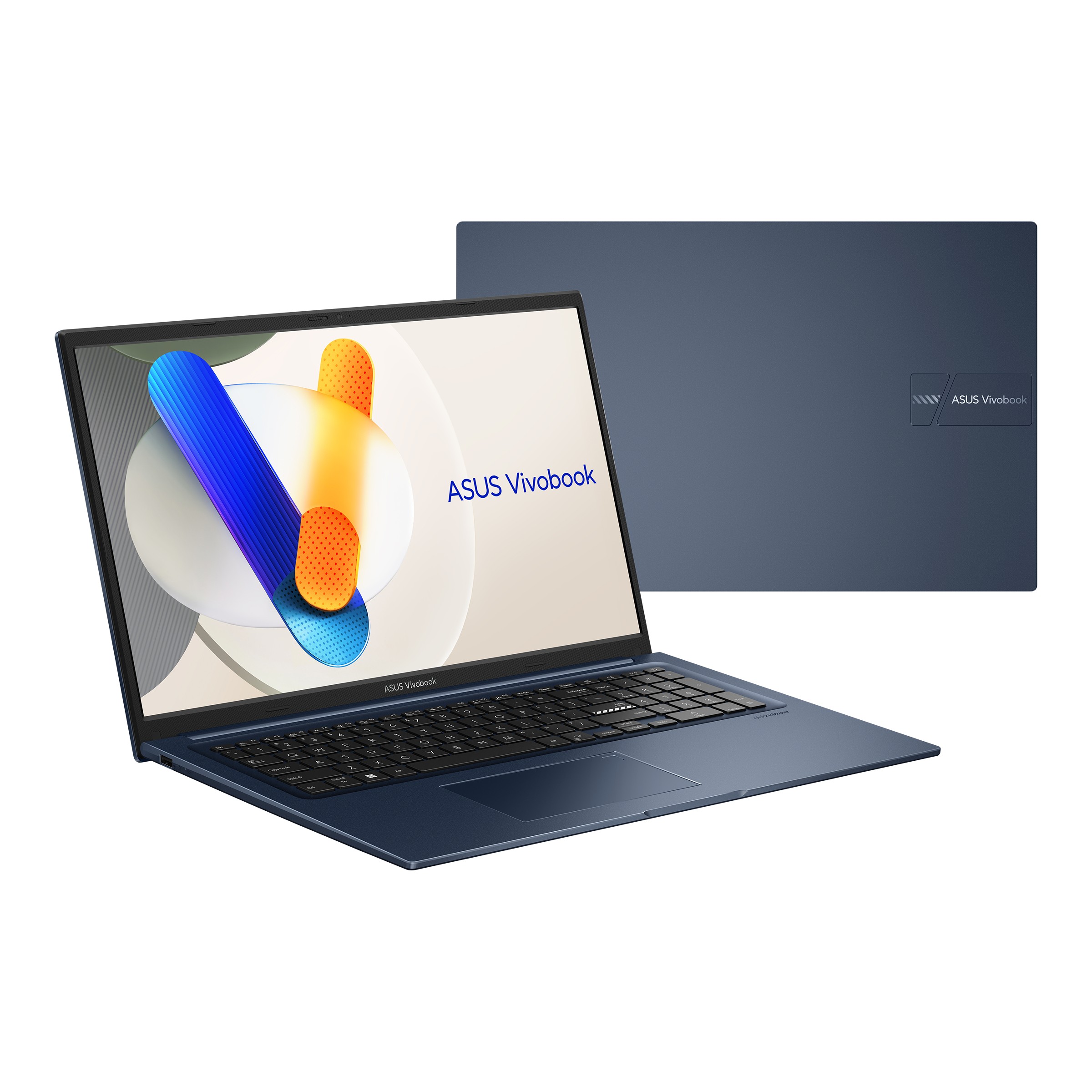 Asus Vivobook 17 X1704VA-AU1152W - Quiet Blue - 17.3 " - IPS - FHD - 1920 x 1080 pixels - 60 Hz - Anti-glare - Intel Core 5 - 120U - 16 GB - DDR5 - Solid-state drive capacity 512 GB - Intel Graphics - Windows 11 Home - 802.11ax - Bluetooth version 5.2 - K