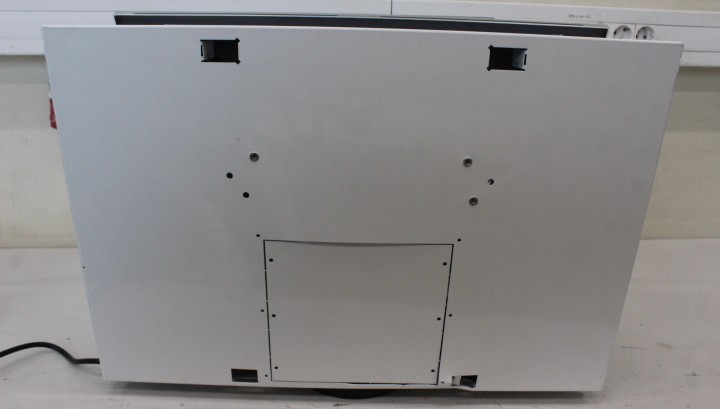 SALE OUT. CATA Hood - THALASSA PRO 60 GWH - Wall mounted - Energy efficiency class A+++ - Width 60 cm - 842 m³/h - Electronic - LED - White Glass - UNPACKED, DENT CORPUS ON BACK