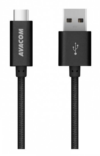 AVACOM TPC-100K USB CABLE - USB TYPE-C, 100CM, BLACK