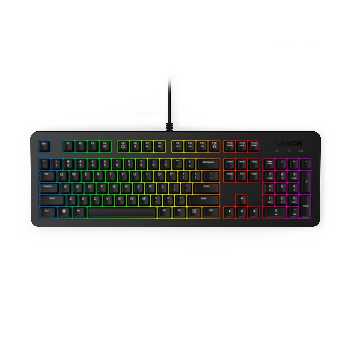 Lenovo Gaming Keyboard - Legion K310 RGB - Keyboard - Wired - US English - Membrane - Black