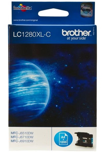 Brother LC1280XLC - Ink Cartridge - Cyan