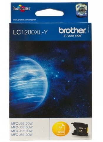 Brother LC1280XLY - Ink Cartridge - Yellow