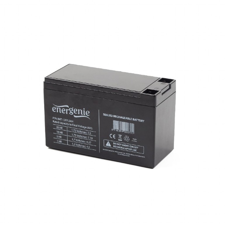 EnerGenie - Rechargeable battery for UPS - BAT-12V7.5AH