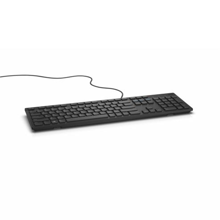 Dell - KB216 - Standard - Wired - EE - Quietkey - Black