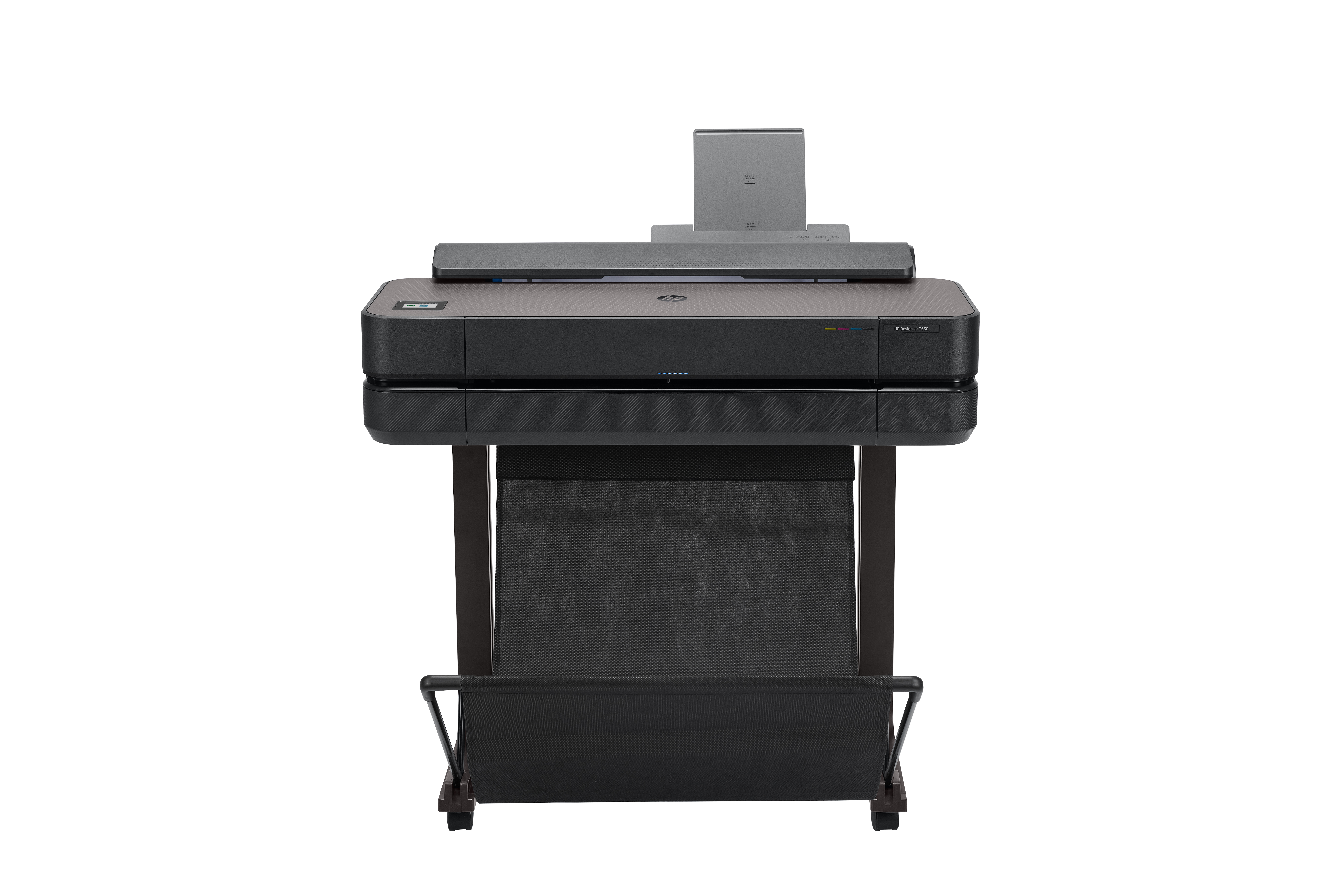HP DesignJet T650 Printer/Plotter 2025 edition - 24" Roll/A4,A3,A2,A1 Color Ink, Print, Auto Sheet Feeder, Auto Horizontal Cutter, LAN, WiFi, 26 sec/A1 page, 81 A1 prints/hour, with Stand, 2 years