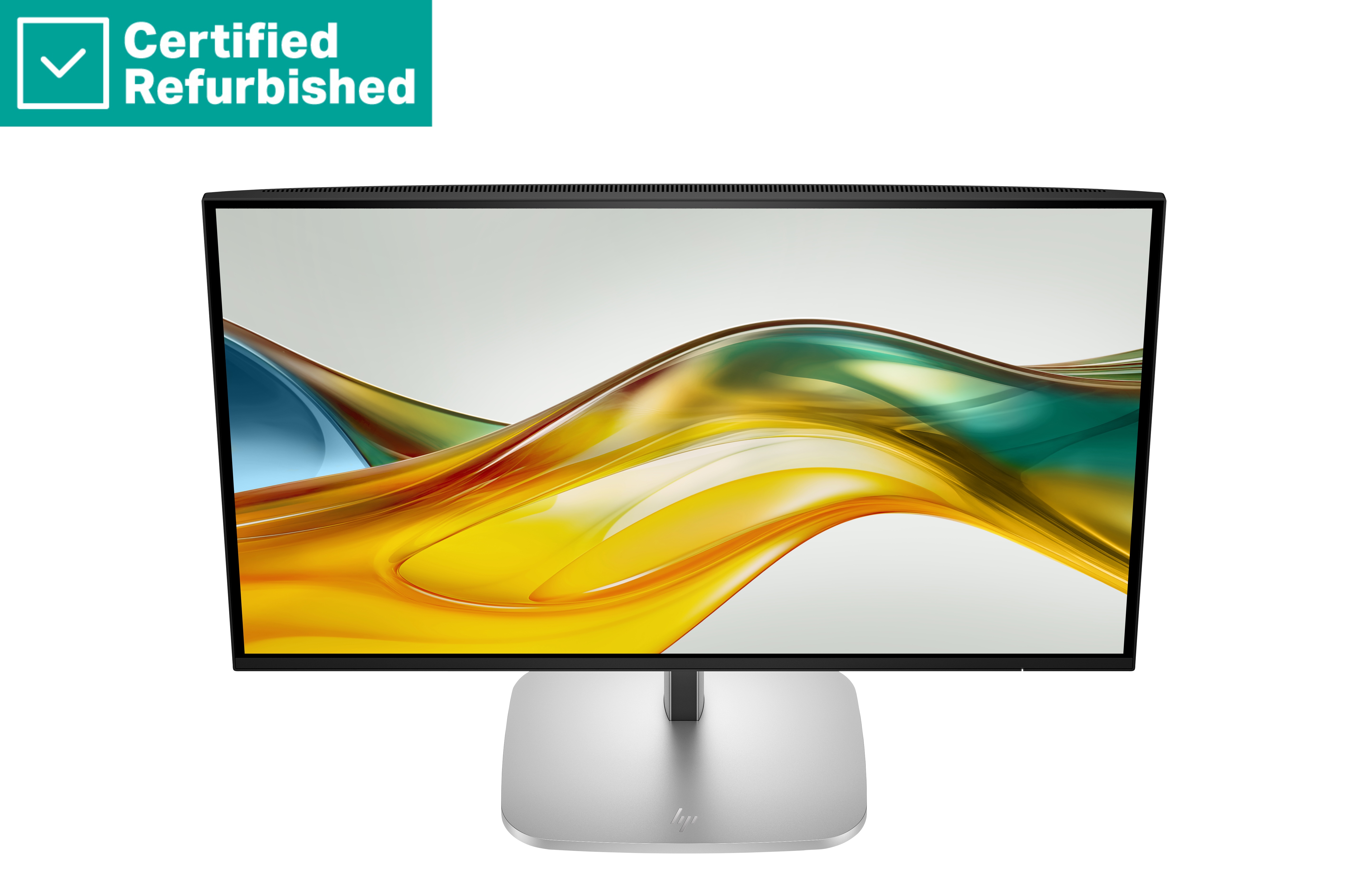 RENEW GOLD HP 527pm Series 5 Pro QHD Charging Monitor - 27" 2560x1440 QHD 350-nit 100Hz AG, IPS, USB-C(100W)/USB-C(15W)/HDMI/DisplayPort/DisplayPort-out, 3x USB-A, speakers, 5MP cam, RJ-45 LAN, height adjustable/tilt/swivel/pivot, 1 years