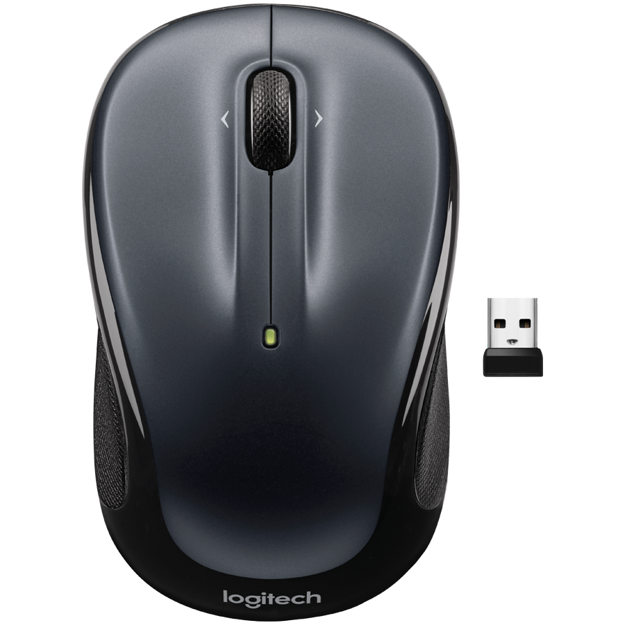 LOGITECH Wireless Mouse M325s - DARK SILVER - 2.4GHZ - EMEA