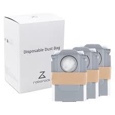 Vacuum Cleaner Accessory|ROBOROCK|Disposable Dust Bag 3-pack|White|For OC0/Q70+/Q70 Max+/OC5/Q75+/Q75 Max+/Q55+/O35/S75 MaxV Ultra/S70 Pro Ultra/S80 Pro Ultra/S85 Pro Ultra/OC0-D/S80+/Q80 Max+/OC5-D/S85+/Q85 Max+/Q55 Pro+/S70 Max Ultra/S75 Max Ultra/Q55 M