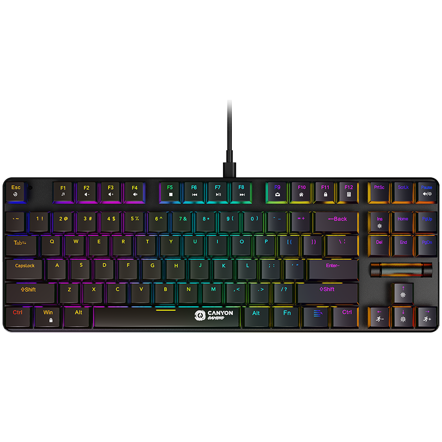 CANYON keyboard Cometstrike TKL GK-50 EN/RU Wired